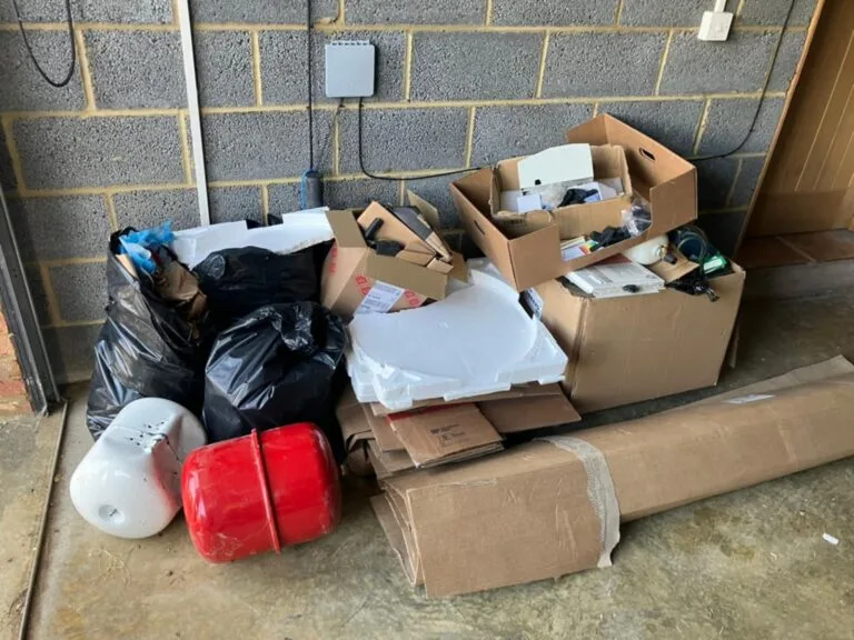 Garage Clearance in Falmouth-TR11 before